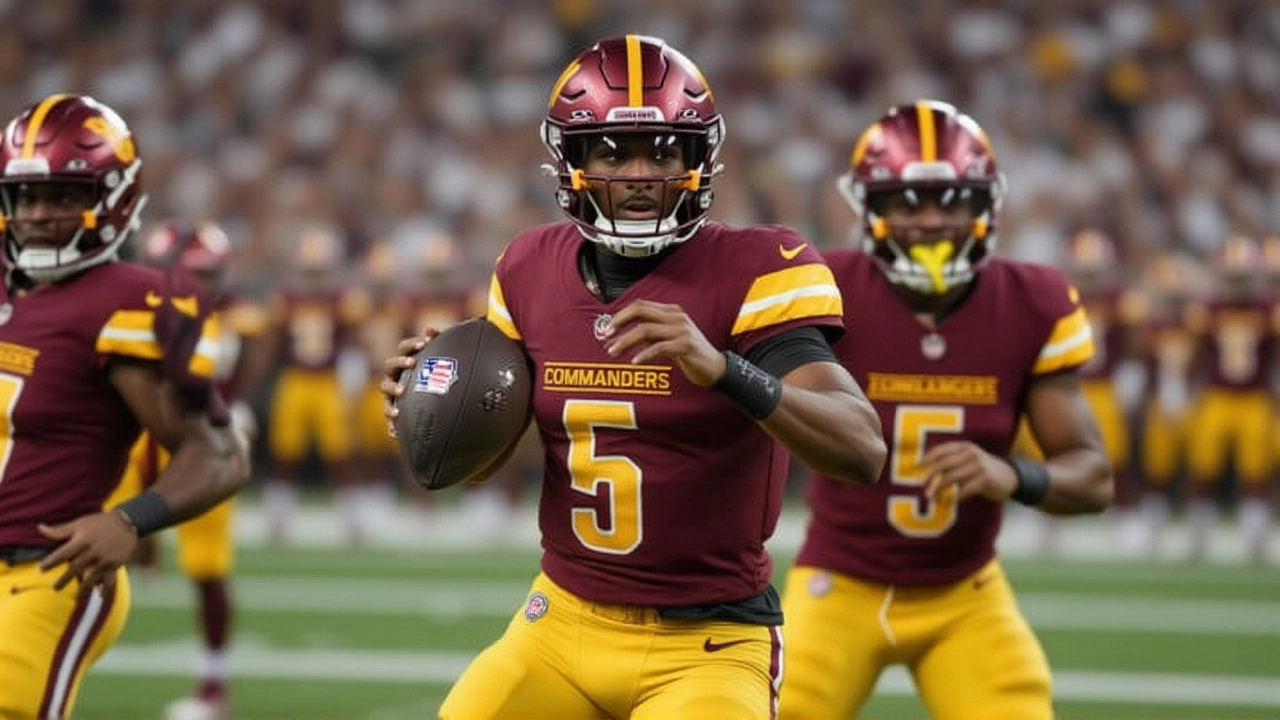 Jayden Daniels Out for Week 8 vs. Chiefs with Hamstring Strain; Return Hinged on Week 9 vs. Seahawks